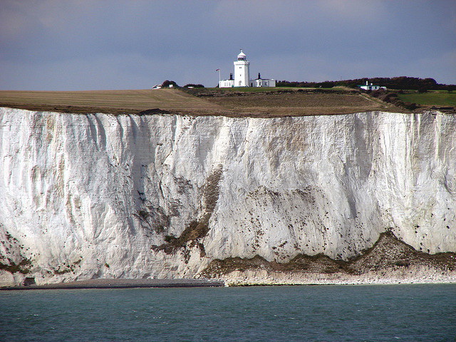 Dover Lighthouse and White Cliffs Dover Lighthouse and White Cliffs
